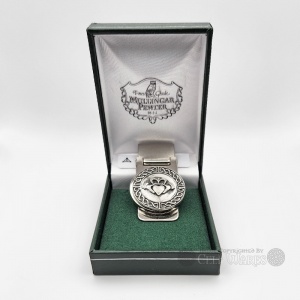Money Clip - Claddagh with Celtic Trim