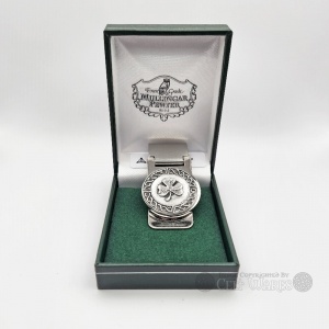 Money Clip - Shamrock with Celtic Trim