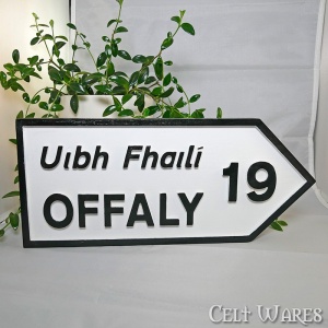 Offaly Road Sign