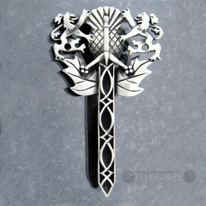 Rampant Lion Kilt Pin