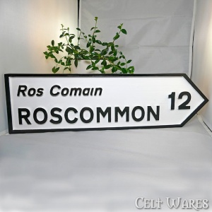 Roscommon Road Sign