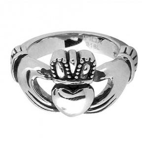 Stainless Steel Claddagh Ring